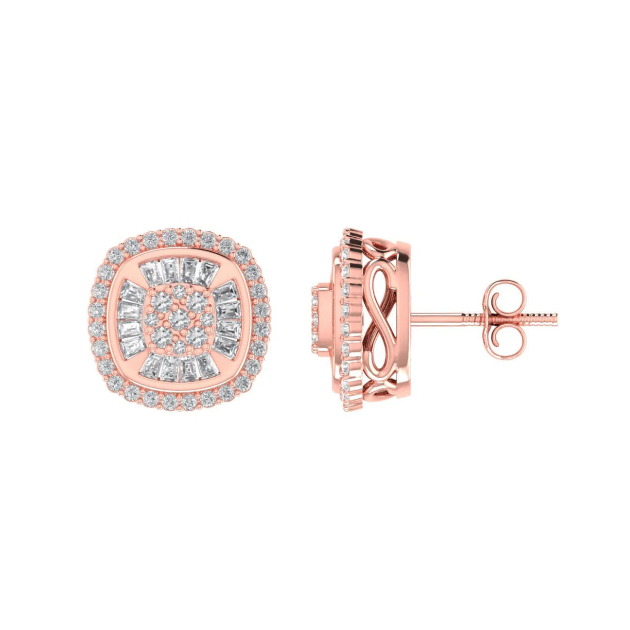 Baguette Diamond Earrings