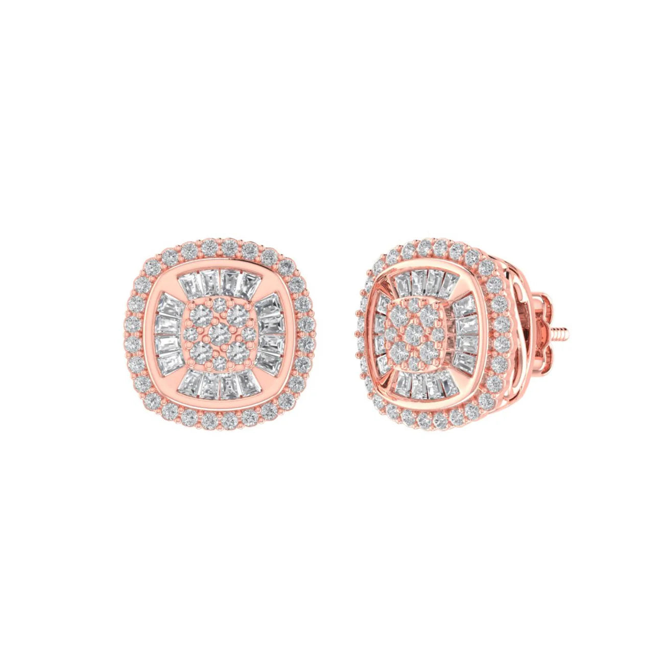 Baguette Diamond Earrings