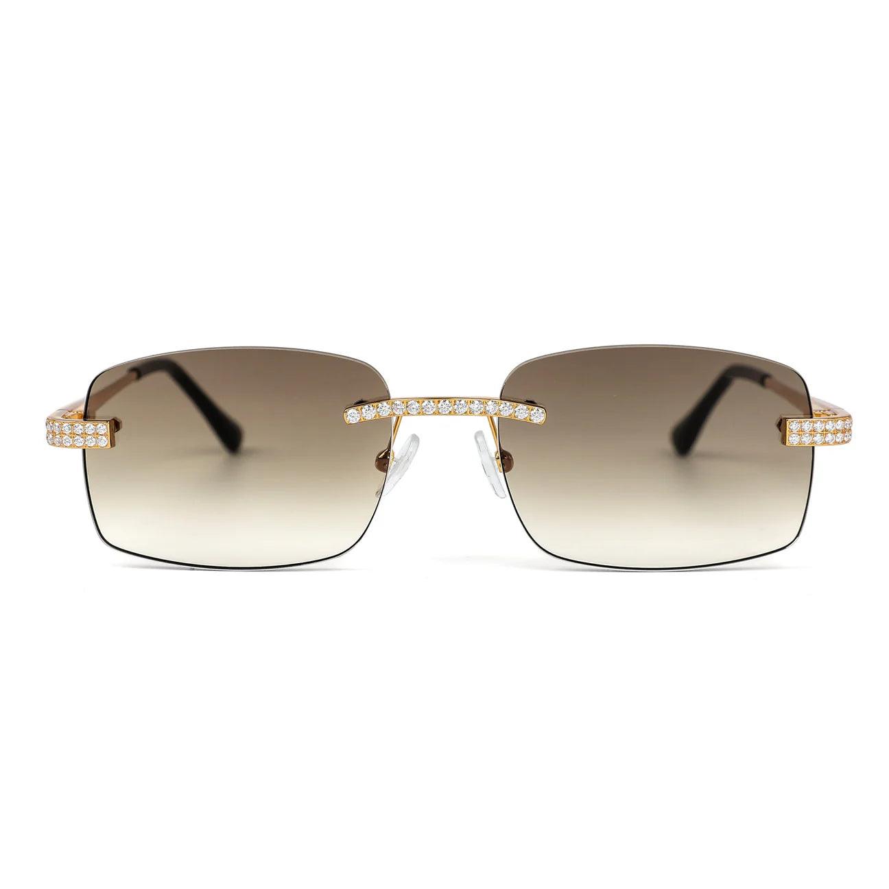 Gradient Brown Lens Wooden Glasses