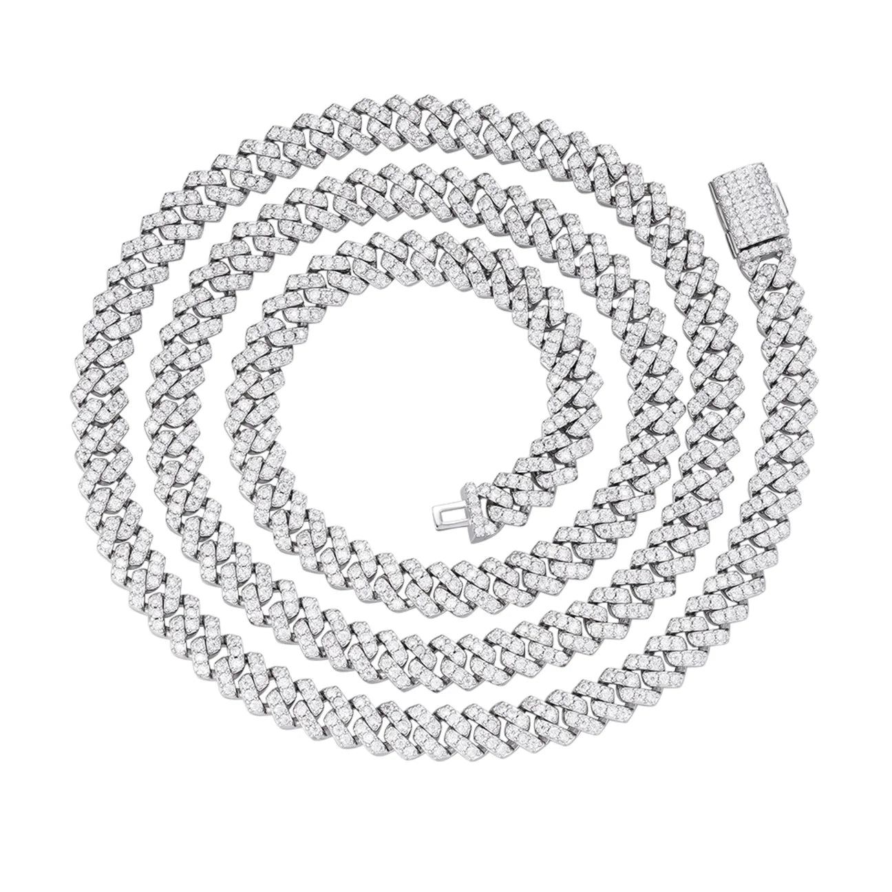 6MM Moissanite Miami Cuban Chain