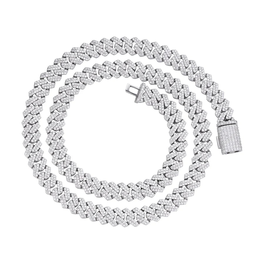 Moissanite Miami Cuban Chain