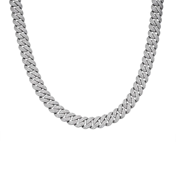 10MM Moissanite Miami Cuban Chain