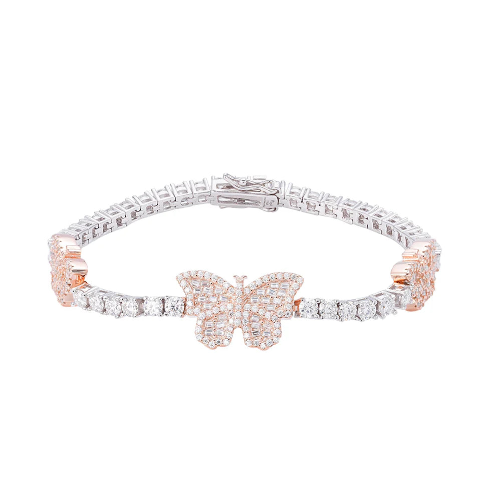 The Maripha Bracelet | Italian silver Moissanite Tennis Bracelet