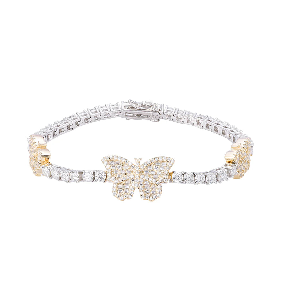 The Maripha Bracelet | Italian silver Moissanite Tennis Bracelet