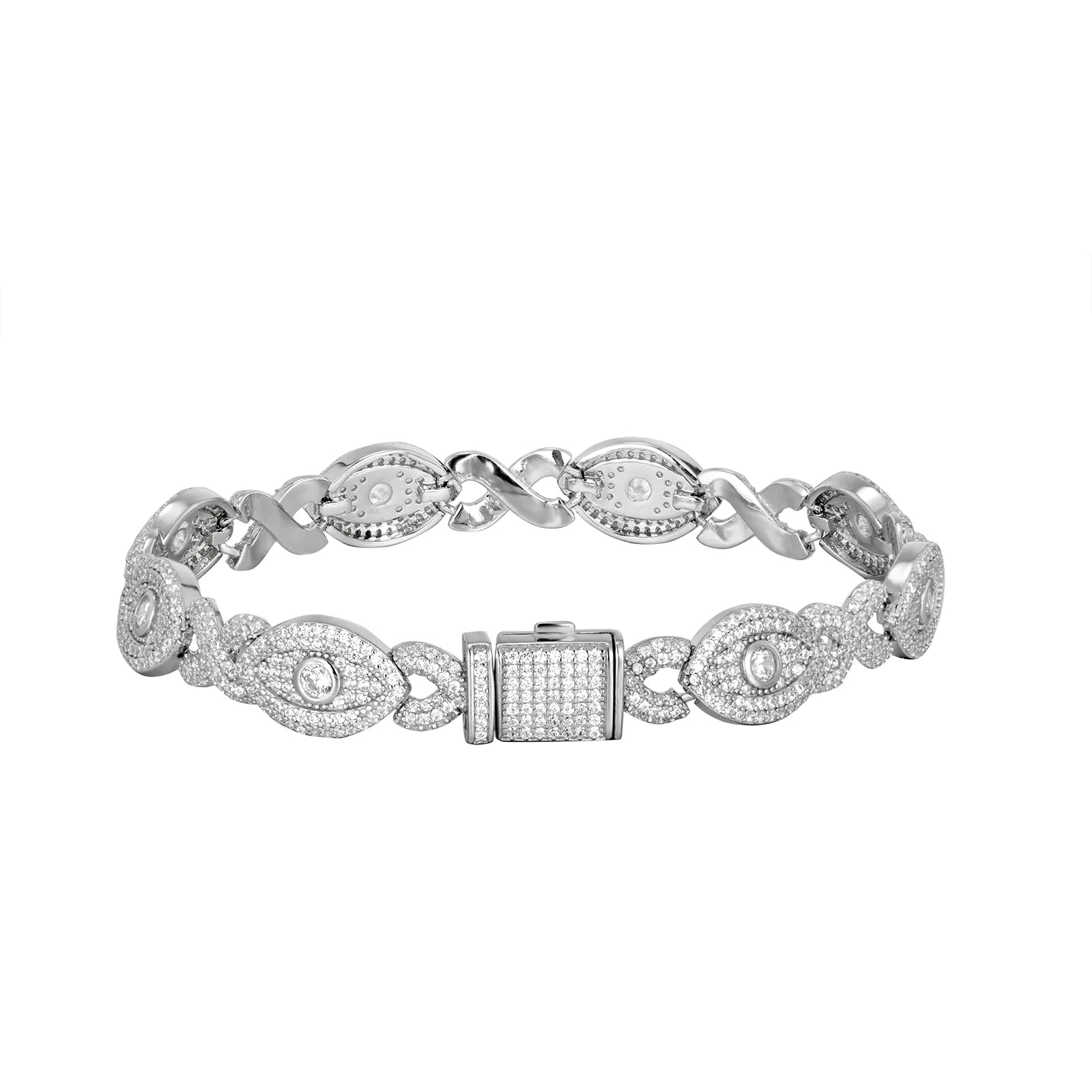 The Vision Bracelet | VVS Moissanite | Italian Silver