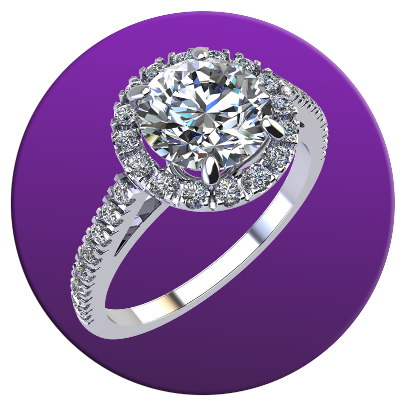 Moissanite Silver