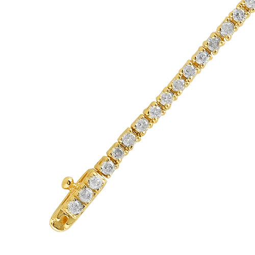14KY 2.00CTW DIAMOND TENNIS BRACELET