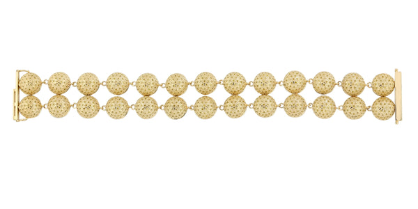10KY 4.65CTW YELLOW DIA FANCY BRACELET