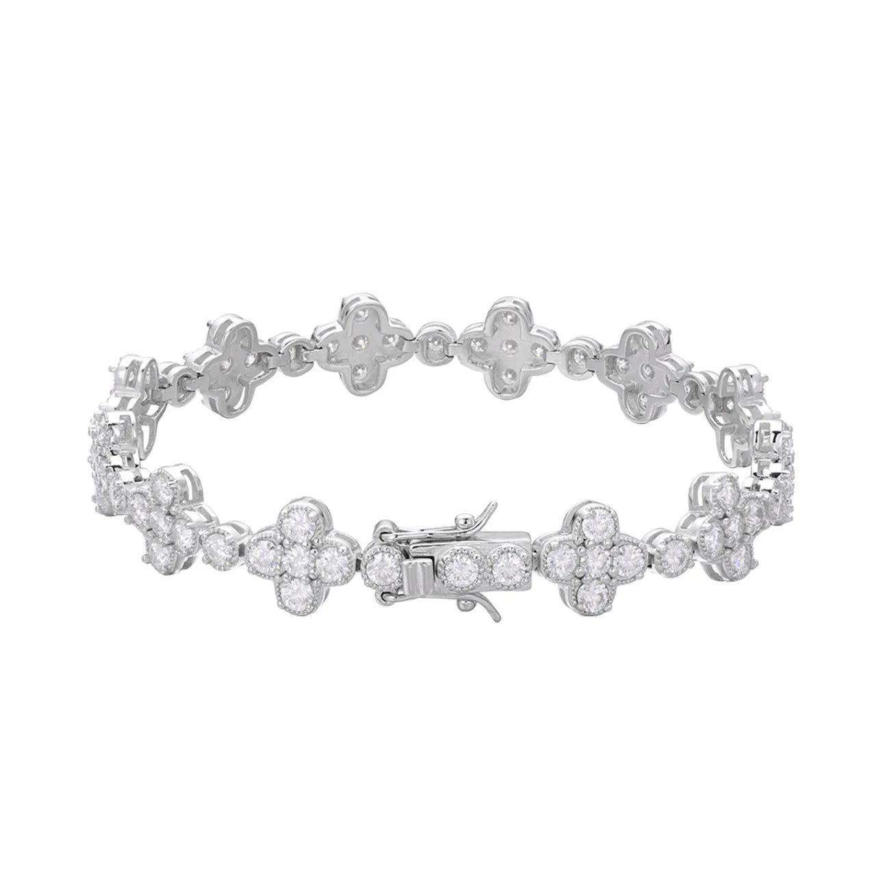 The Fortuna Bracelet | VVS Moissanite | Italian Silver