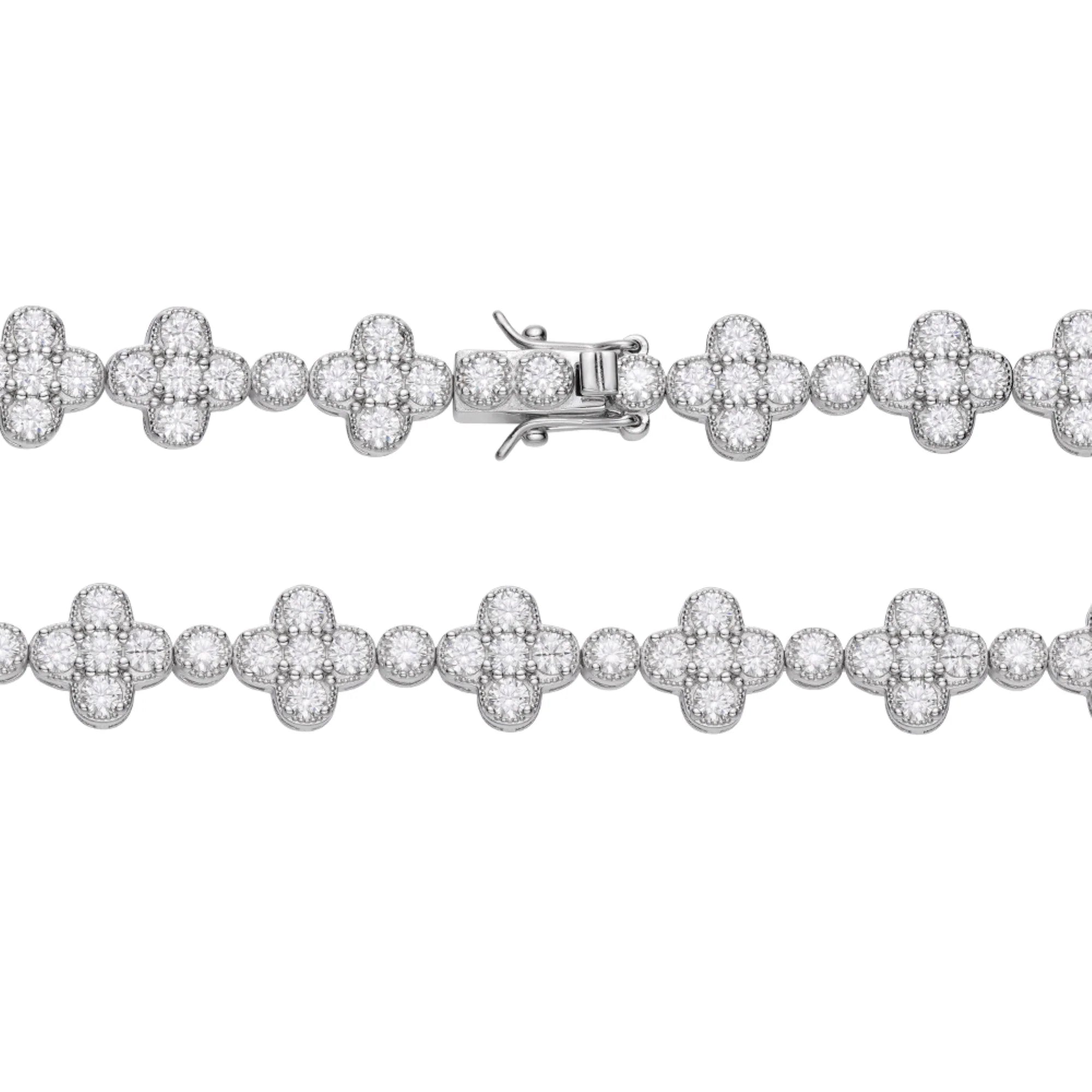The Fortuna Bracelet | VVS Moissanite | Italian Silver